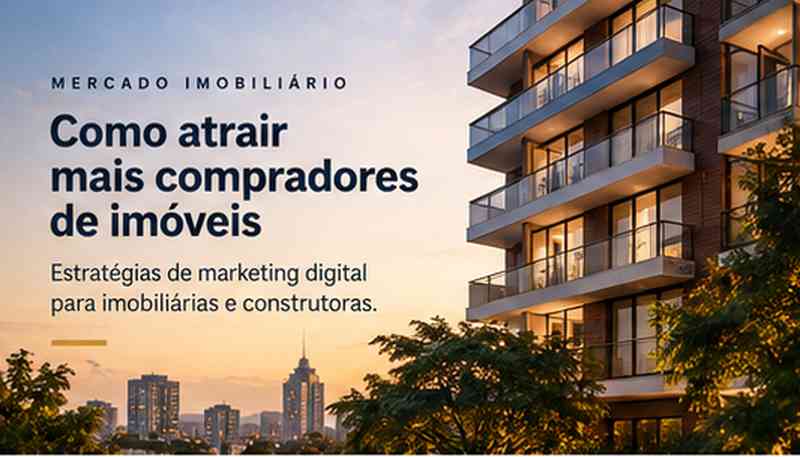 Empreendimento residencial usado em criativo de tráfego pago para venda de imóveis na planta