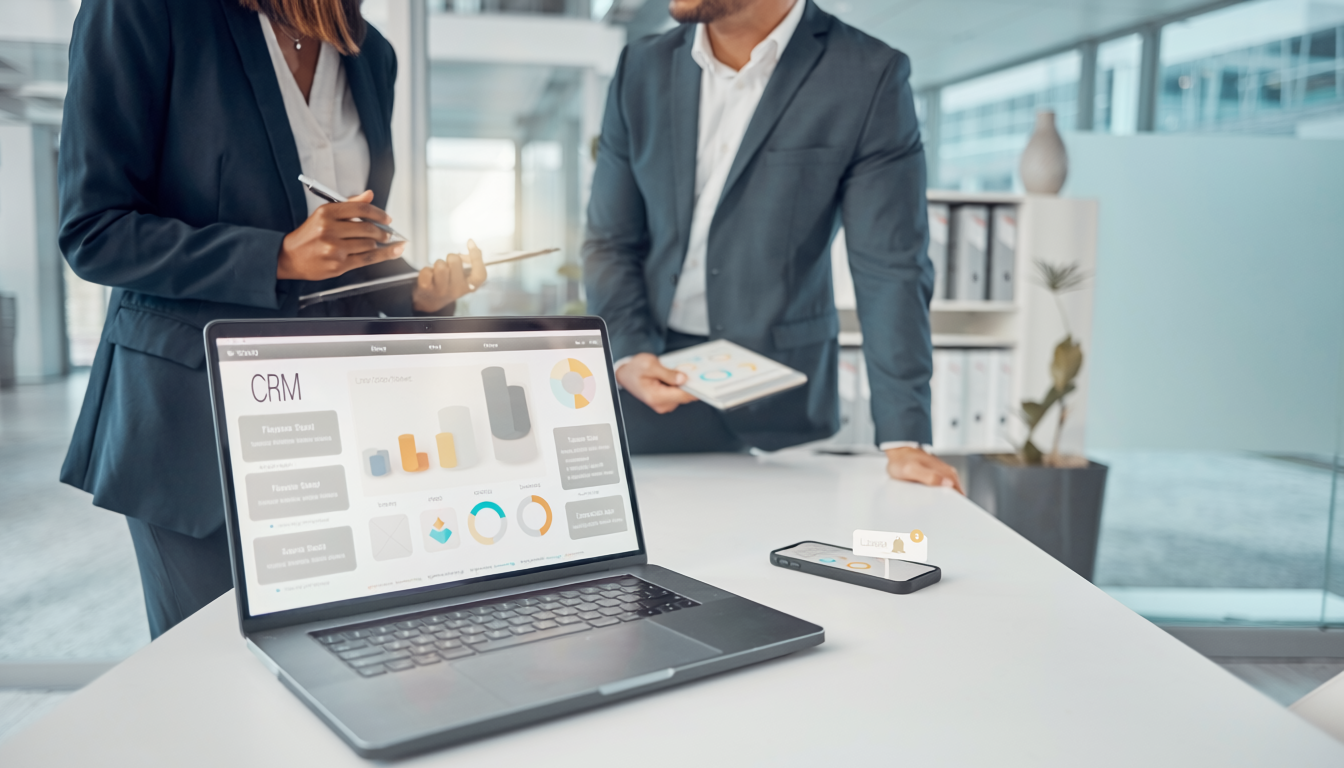 Fluxo integrado entre landing page, CRM e time comercial imobiliário no atendimento de leads
