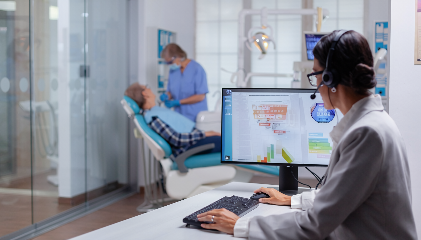 Gestão de leads odontológicos em CRM para acompanhamento comercial